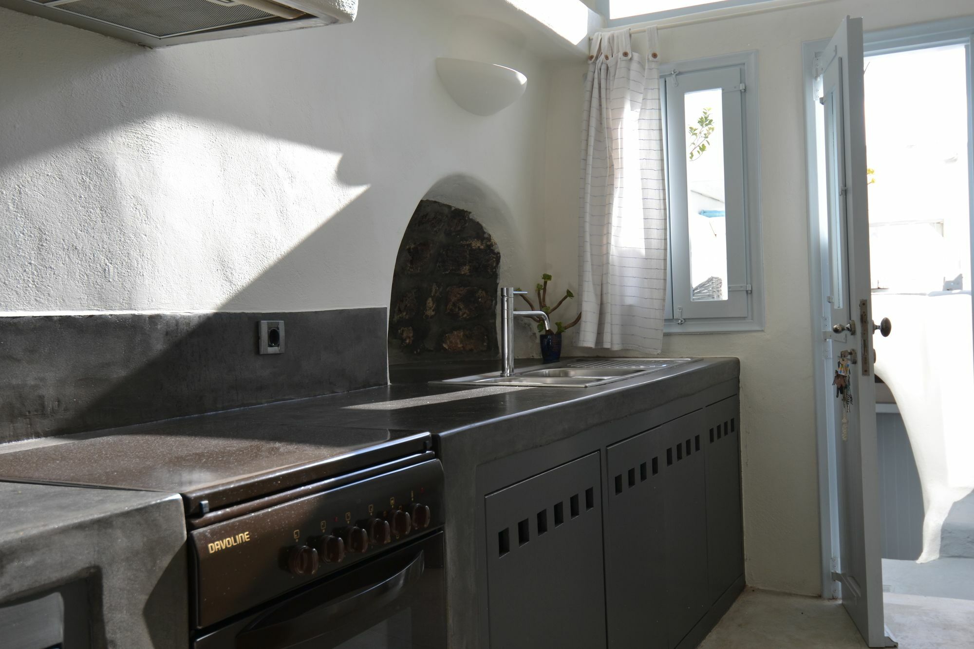 Villa Christina'S Cave House Fira  Exterior foto